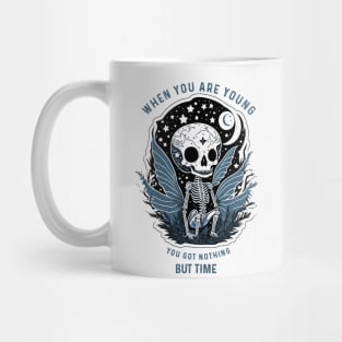 whimsical Skeleton Mug